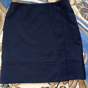 Brooks Brothers wrap skirt